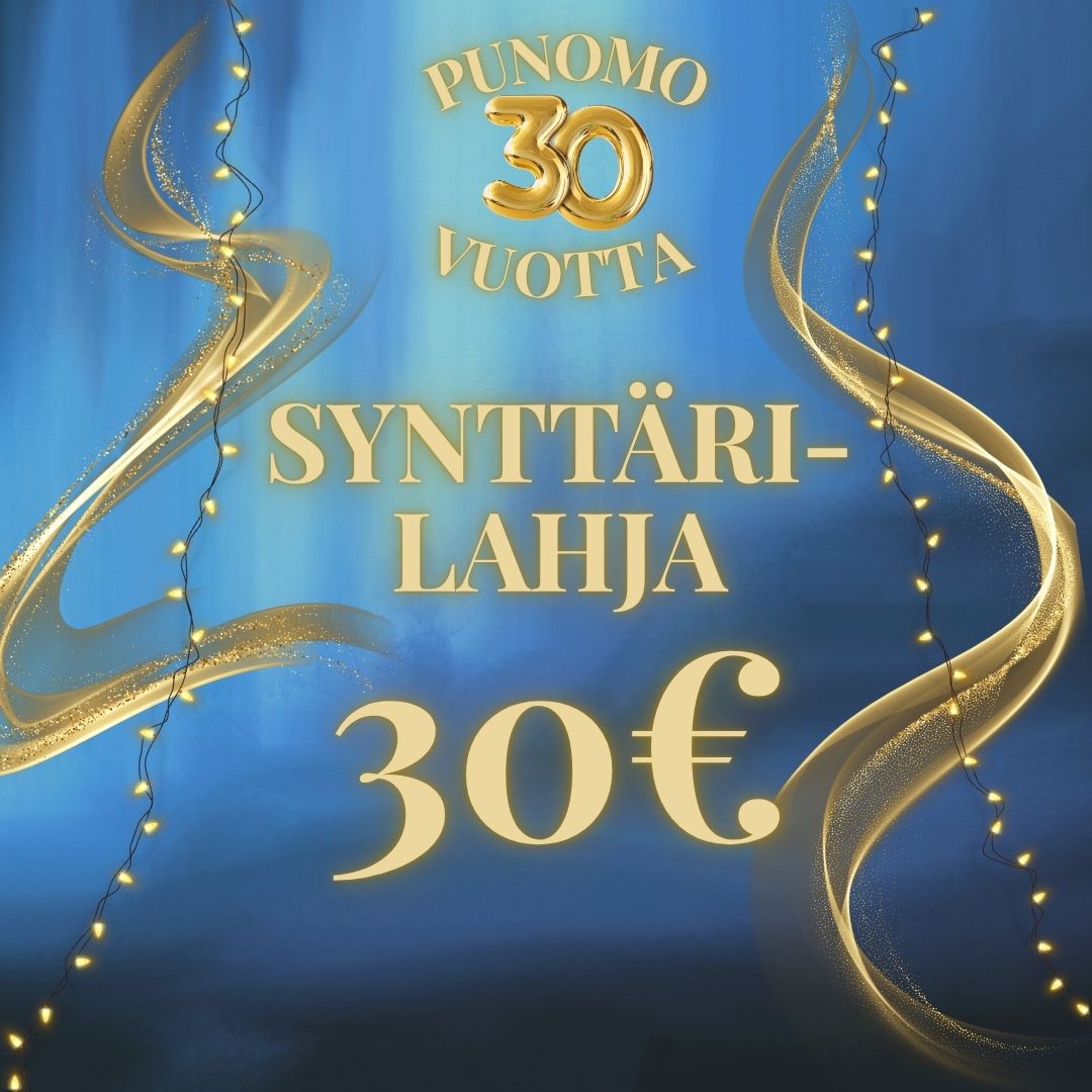 Synttärilahja 30e